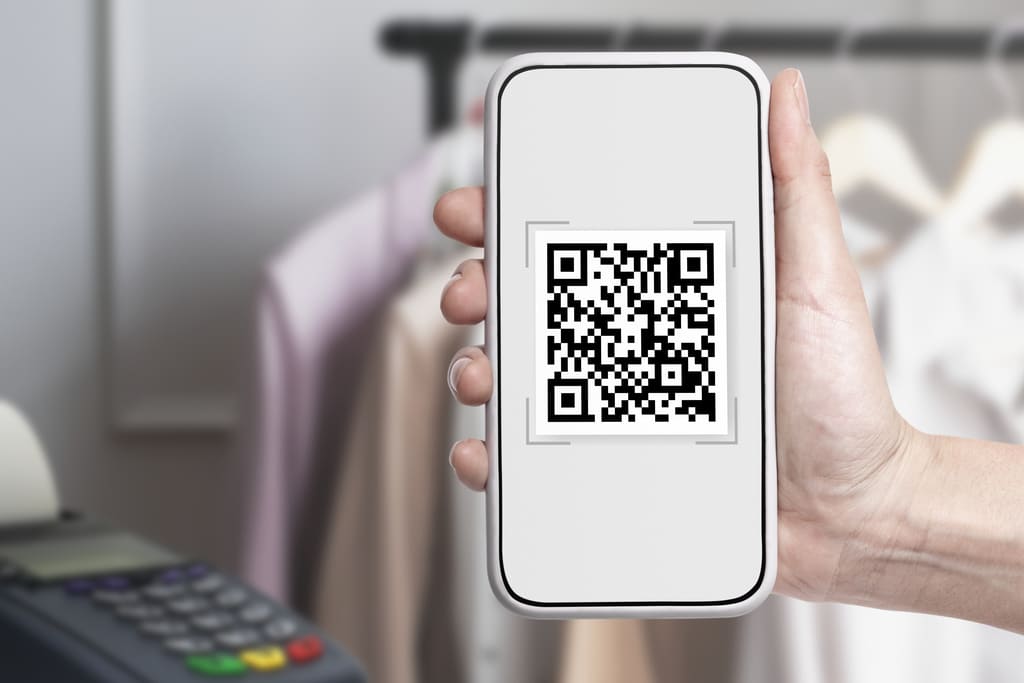 Оплата с помощью QR кода Оплата с помощью QR кода